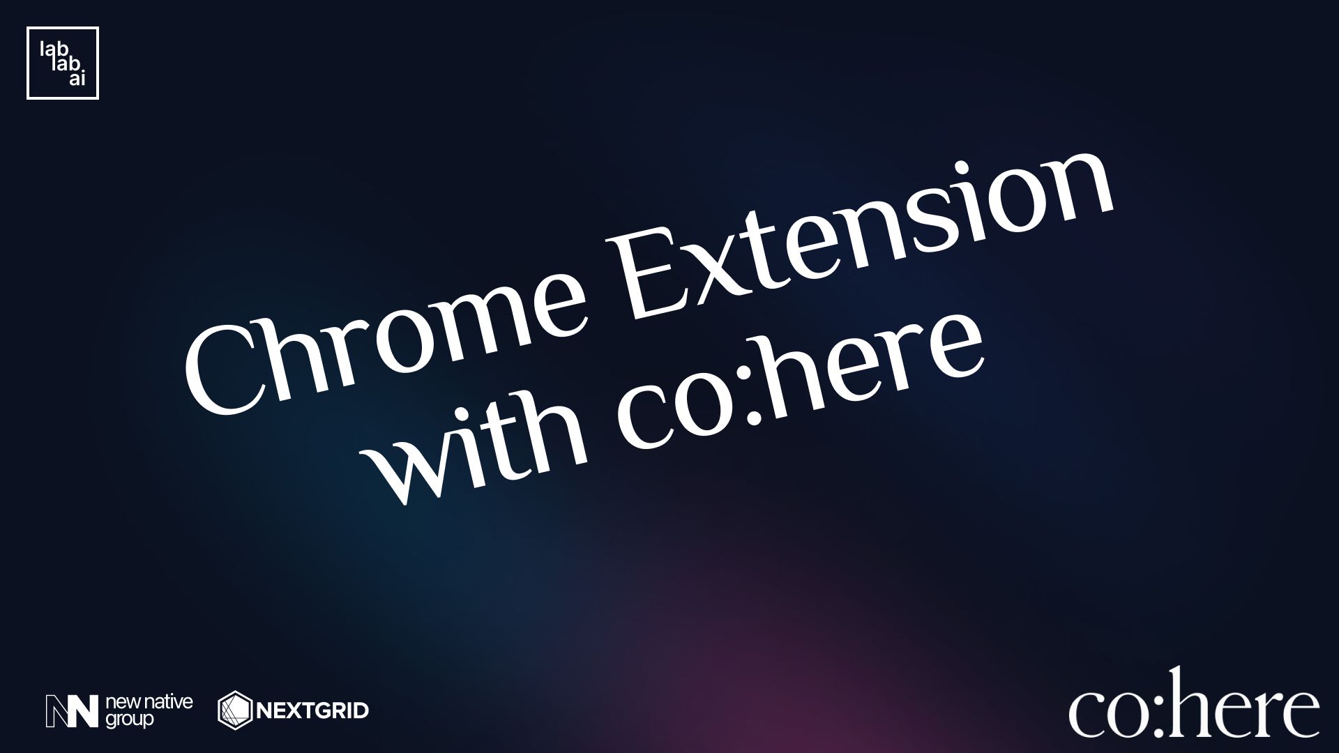 Cómo usar el tutorial de Cohere: cómo crear una extensión de Chrome de resumen con tecnología de Cohere