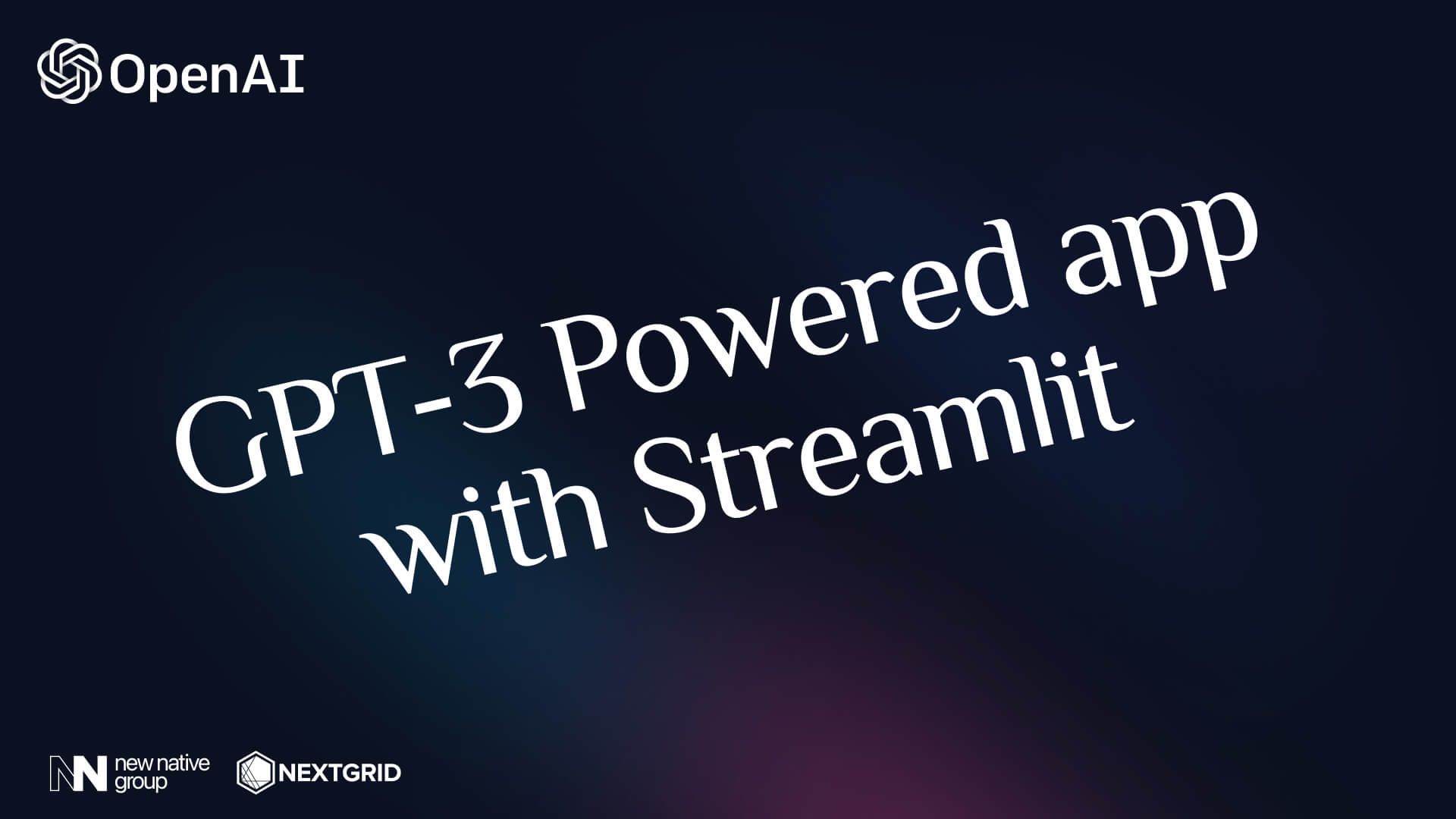 Tutorial de cómo usar GPT-3: Cree su propia aplicación GPT-3 Powered usando streamlit